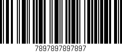 Código de barras (EAN, GTIN, SKU, ISBN): '7897897897897'