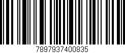 Código de barras (EAN, GTIN, SKU, ISBN): '7897937400835'