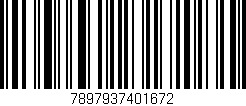 Código de barras (EAN, GTIN, SKU, ISBN): '7897937401672'