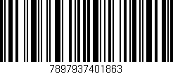 Código de barras (EAN, GTIN, SKU, ISBN): '7897937401863'