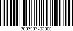 Código de barras (EAN, GTIN, SKU, ISBN): '7897937403300'