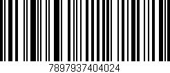 Código de barras (EAN, GTIN, SKU, ISBN): '7897937404024'