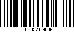 Código de barras (EAN, GTIN, SKU, ISBN): '7897937404086'