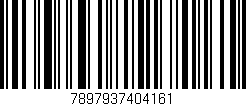 Código de barras (EAN, GTIN, SKU, ISBN): '7897937404161'