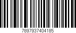 Código de barras (EAN, GTIN, SKU, ISBN): '7897937404185'