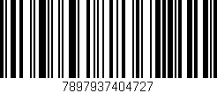 Código de barras (EAN, GTIN, SKU, ISBN): '7897937404727'