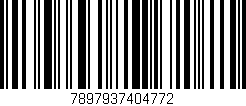 Código de barras (EAN, GTIN, SKU, ISBN): '7897937404772'
