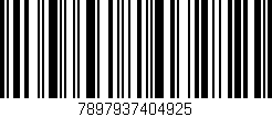 Código de barras (EAN, GTIN, SKU, ISBN): '7897937404925'