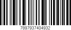 Código de barras (EAN, GTIN, SKU, ISBN): '7897937404932'