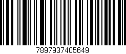 Código de barras (EAN, GTIN, SKU, ISBN): '7897937405649'