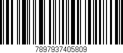 Código de barras (EAN, GTIN, SKU, ISBN): '7897937405809'