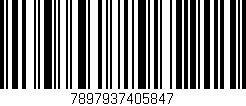Código de barras (EAN, GTIN, SKU, ISBN): '7897937405847'