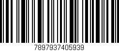 Código de barras (EAN, GTIN, SKU, ISBN): '7897937405939'