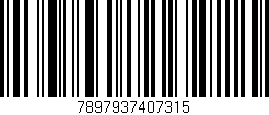 Código de barras (EAN, GTIN, SKU, ISBN): '7897937407315'