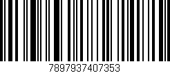 Código de barras (EAN, GTIN, SKU, ISBN): '7897937407353'
