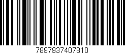 Código de barras (EAN, GTIN, SKU, ISBN): '7897937407810'