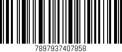 Código de barras (EAN, GTIN, SKU, ISBN): '7897937407858'