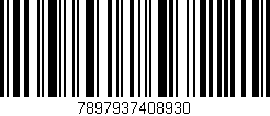 Código de barras (EAN, GTIN, SKU, ISBN): '7897937408930'