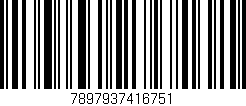 Código de barras (EAN, GTIN, SKU, ISBN): '7897937416751'