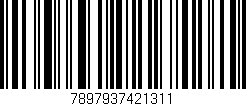Código de barras (EAN, GTIN, SKU, ISBN): '7897937421311'