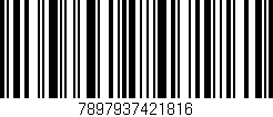 Código de barras (EAN, GTIN, SKU, ISBN): '7897937421816'