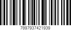 Código de barras (EAN, GTIN, SKU, ISBN): '7897937421939'
