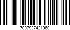 Código de barras (EAN, GTIN, SKU, ISBN): '7897937421960'