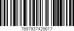 Código de barras (EAN, GTIN, SKU, ISBN): '7897937428617'