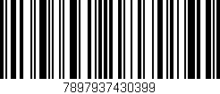 Código de barras (EAN, GTIN, SKU, ISBN): '7897937430399'