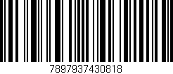 Código de barras (EAN, GTIN, SKU, ISBN): '7897937430818'