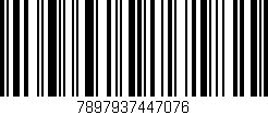 Código de barras (EAN, GTIN, SKU, ISBN): '7897937447076'