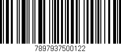 Código de barras (EAN, GTIN, SKU, ISBN): '7897937500122'