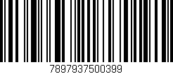 Código de barras (EAN, GTIN, SKU, ISBN): '7897937500399'