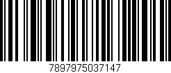 Código de barras (EAN, GTIN, SKU, ISBN): '7897975037147'