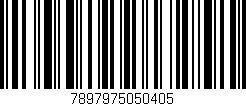 Código de barras (EAN, GTIN, SKU, ISBN): '7897975050405'