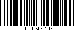 Código de barras (EAN, GTIN, SKU, ISBN): '7897975063337'