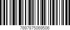 Código de barras (EAN, GTIN, SKU, ISBN): '7897975069506'