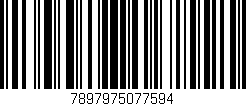 Código de barras (EAN, GTIN, SKU, ISBN): '7897975077594'