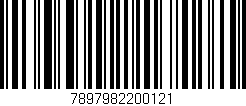 Código de barras (EAN, GTIN, SKU, ISBN): '7897982200121'