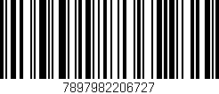 Código de barras (EAN, GTIN, SKU, ISBN): '7897982206727'