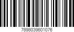 Código de barras (EAN, GTIN, SKU, ISBN): '7898039601076'