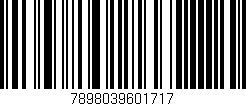 Código de barras (EAN, GTIN, SKU, ISBN): '7898039601717'