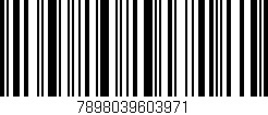 Código de barras (EAN, GTIN, SKU, ISBN): '7898039603971'