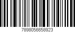 Código de barras (EAN, GTIN, SKU, ISBN): '7898056658923'