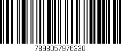 Código de barras (EAN, GTIN, SKU, ISBN): '7898057976330'