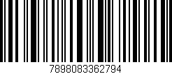 Código de barras (EAN, GTIN, SKU, ISBN): '7898083362794'
