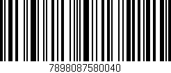 Código de barras (EAN, GTIN, SKU, ISBN): '7898087580040'