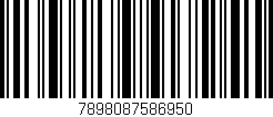 Código de barras (EAN, GTIN, SKU, ISBN): '7898087586950'