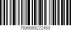 Código de barras (EAN, GTIN, SKU, ISBN): '7898089222450'