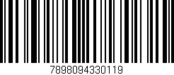 Código de barras (EAN, GTIN, SKU, ISBN): '7898094330119'